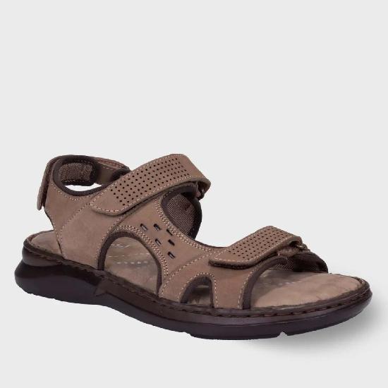 Forelli Bruce Erkek Kum Ortopedik Nubuk Sandalet