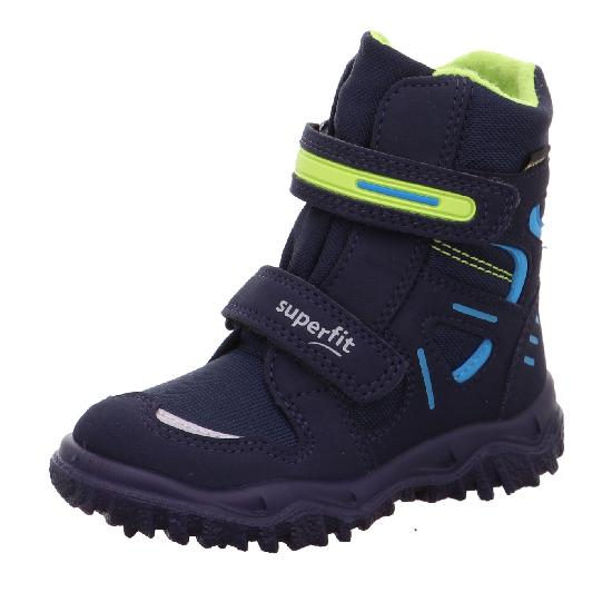 Superfit 0-809080 Husky Çocuk Lacivert/Yeşil Gore-Tex Bot