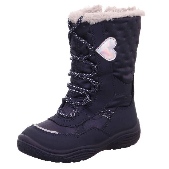 Superfit 1-009094 Crystal Çocuk Lacivert Gore-Tex Çizme