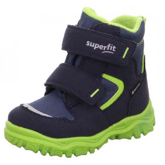 Superfit 1-000047 Husky Çocuk Lacivert/Yeşil Gore-Tex Bot