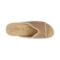 Fly Flot Cloth Kadın Bej Açık Terlik