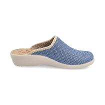 Fly Flot Cloth Kadın Mavi Kapalı Terlik