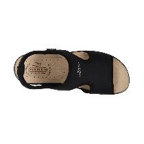 Fly Flot Cloth Kadın Siyah Sandalet