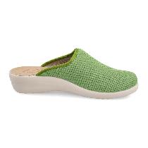 Fly Flot Cloth Kadın Yeşil Kapalı Terlik