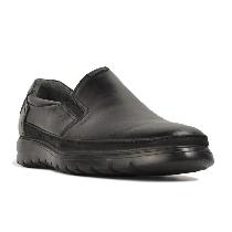 Forelli 43212 Erkek Siyah Ortopedik Deri Ayakkabı