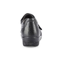 Forelli Cindy Kadın Siyah Ortopedik Deri Ayakkabı