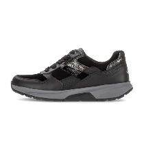Gabor 0106.03 Rollingsoft Kadın Siyah/Bronz  Deri Spor Ayakkabı