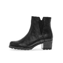 Gabor 32.804 Kadın Siyah Deri Topuklu Bot
