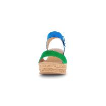 Gabor 64.651 Best Fitting Kadın Mavi/Yeşil Nubuk Sandalet