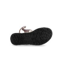 Gabor 66.883 Rollingsoft Sensitive Kadın Pudra/Gümüş Deri Sandalet