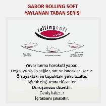 Gabor 66.897 Rollingsoft Sensitive Kadın Bej Spor Ayakkabı