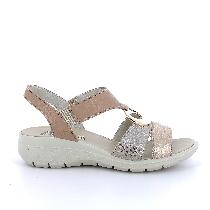 Imac Charlotte Kadın Bej Deri Sandalet