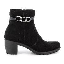 Imac Dahlia Kadın Siyah Süet Topuklu Bot