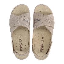 Imac Dayana Kadın Bej Tabanı Çıkabilen Deri Sandalet