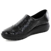 Imac Klizia Kadın Siyah Rugan Ayakkabı