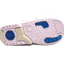 Ortopedia 630-1 Çocuk Ortopedik Beyaz/Lame Deri Sandalet