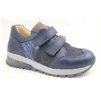 Ortopedia 375-1 Çocuk Ortopedik Lacivert Deri Ayakkabı