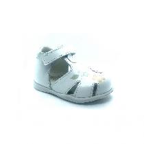 Paplus FP72 Çocuk Ortopedik Beyaz Deri İlk Adım Ayakkabısı