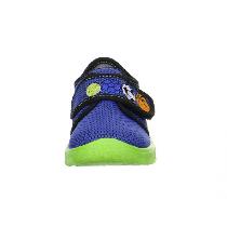 Superfit 0-00266 Çocuk Mavi Ev Ayakkabısı