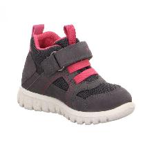 Superfit 5-09198  Çocuk Gri/Pembe Gore-Tex Yarım Bot
