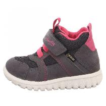 Superfit 5-09198  Çocuk Gri/Pembe Gore-Tex Yarım Bot
