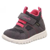 Superfit 5-09198  Çocuk Gri/Pembe Gore-Tex Yarım Bot
