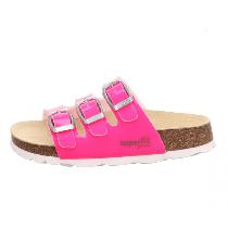 Superfit 6-00113 Çocuk Fuşya Mantar Terlik